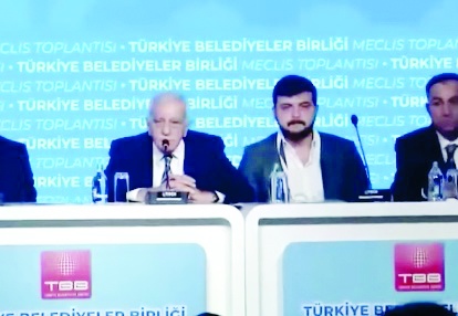 Türkiye Belediyeler Birliği toplantısında, 'kayyum' gerginliği yaşandı