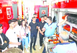 İtfaiyecilik mesleği kutsal ve bir o kadar da zor