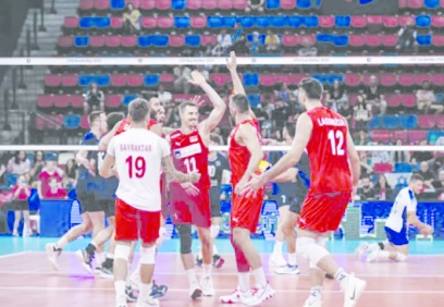 A Milli Erkek Voleybol Takımı, Milletler Ligi tarihindeki ilk galibiyetini aldı