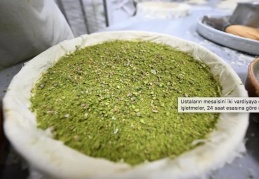 Baklavacılar bayram mesaisinde