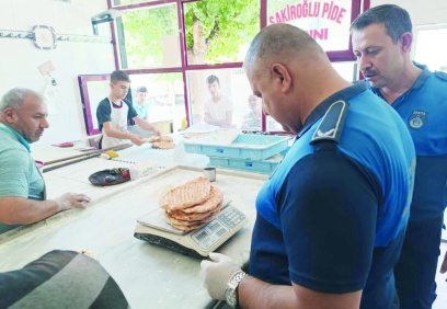 Nizip’te Zabıta ekipleri fırınları denetledi