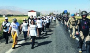 'İradeye Saygı Yürüyüşü' beşinci gününde devam ediyor