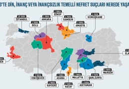 2023 yılında 47 nefret suçu ve olayı tespit edildi