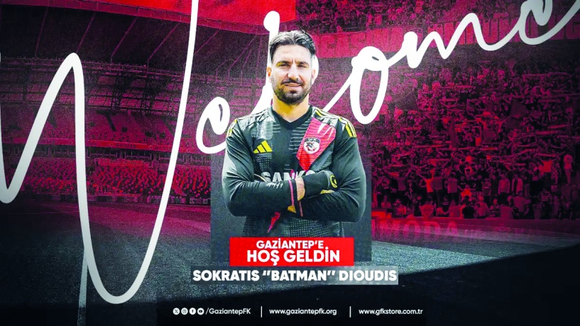 Gaziantep FK, Yunan Milli kaleci Sokratis Dioudis ile anlaştı