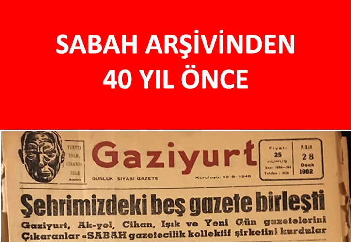 “Gaziantep’te teşkilatı kuran Dinçerler, sahip çıkan Taşarlar...”