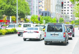 Trafikteki araç sayısı 5 bin arttı