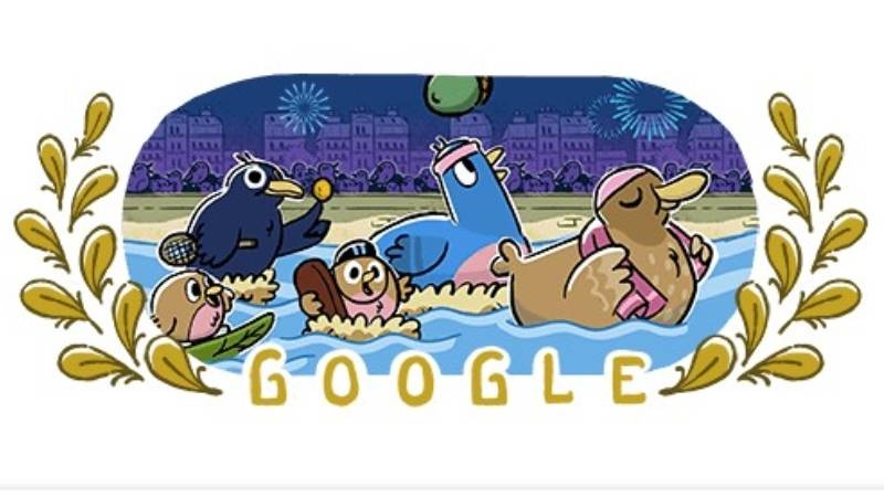 Google'dan Paris 2024 Yaz Olimpiyat Oyunları'na özel "doodle"