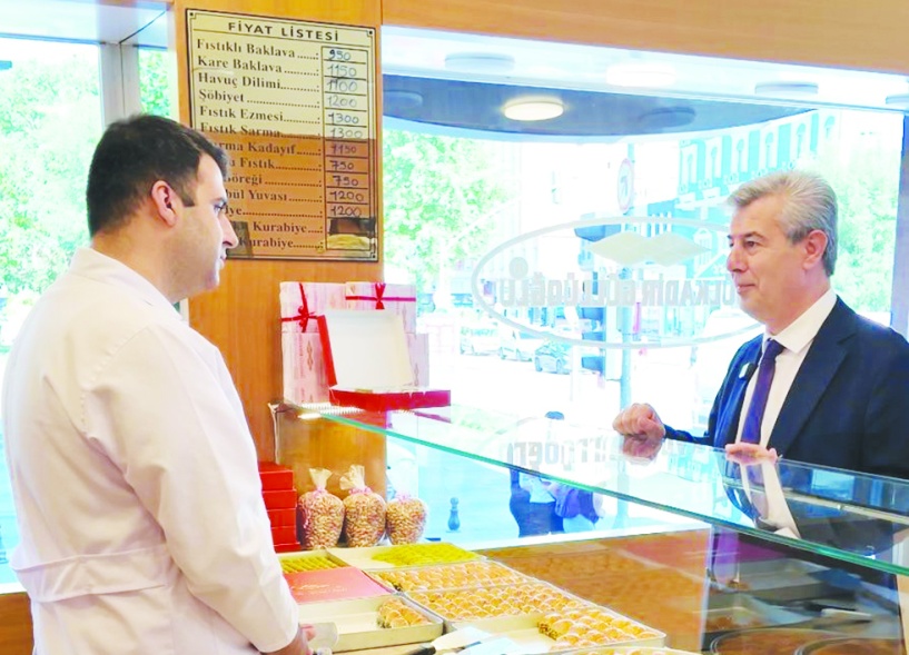 Baklavacılar denetlendi