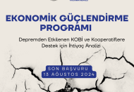 Ekonomik Güçlendirme Programı 24 ay sürecek