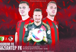 Gaziantep FK, Bodrum’a konuk oluyor