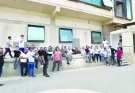 Akcanlar Tekstil işçileri bugün iş bıraktı