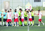 Köy turnuvalarında yarı final heyecanı