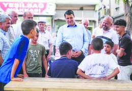 Her 10 günde bir, en az 15 mahalleyi bir noktada toplayacağız