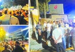 Gür İplik’te işten çıkarılmak istenen işçilerden tazminat eylemi