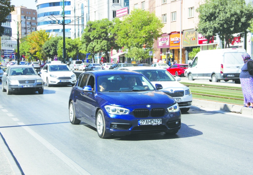 Antep trafiğinde araç sayısı 700 bini geçti