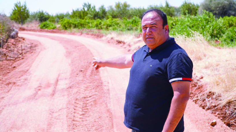Kırsala arazi yolları açılıyor