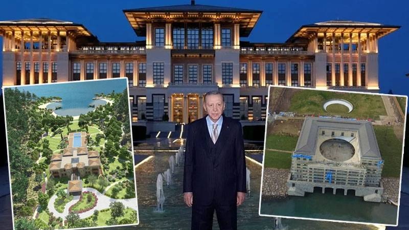3 sarayın maliyeti 3,3 milyar TL