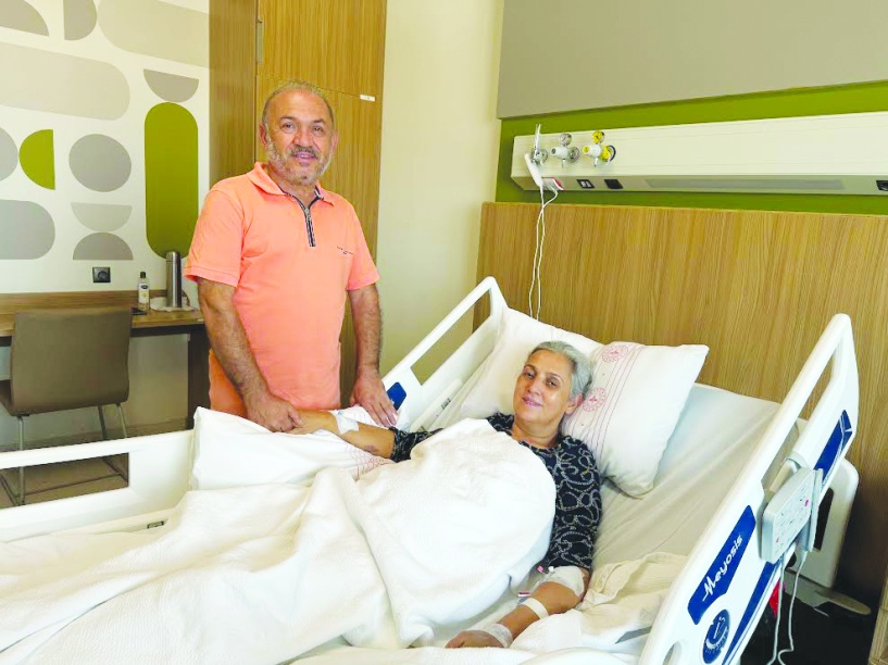 Doğum kanalı kullanılarak hastalıklı parça çıkarıldı