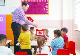 Anaokulunun tüm ihtiyaçları karşılandı