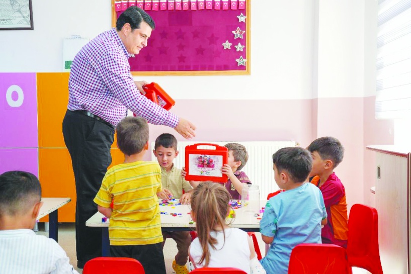 Anaokulunun tüm ihtiyaçları karşılandı