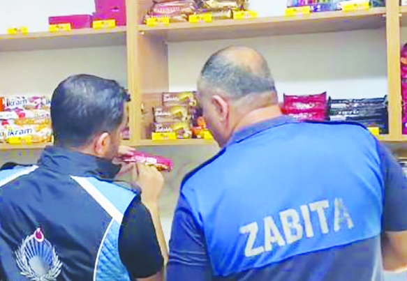 Zabıta ekipleri okul kantinlerini denetledi