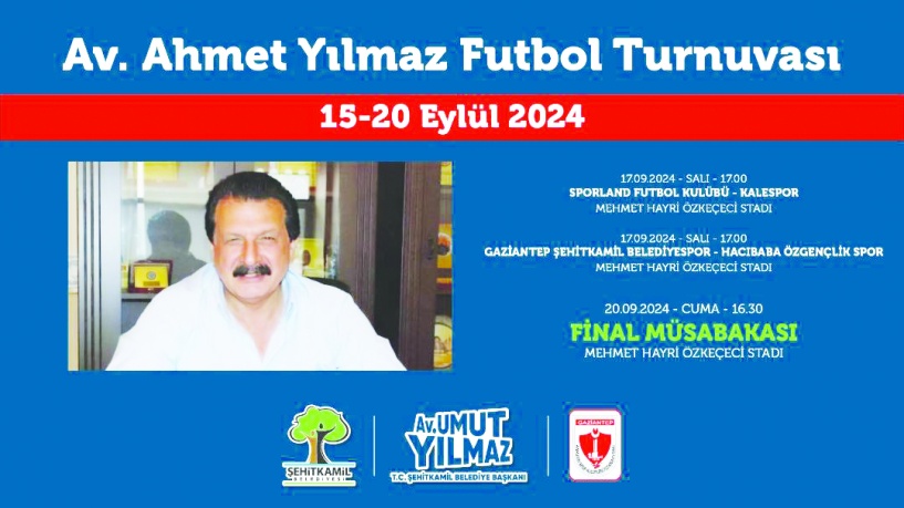 Eski başkan Ahmet Yılmaz anısına futbol turnuvası düzenleniyor