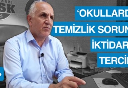 Okullarda yaşanan temizlik sorununa Eğitim Sen Başkanı tepki gösterdi: Eğitimden tasarruf olmaz, bu iktidarın tercihidir
