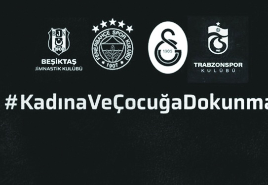 Kadına ve çocuğa dokunma!