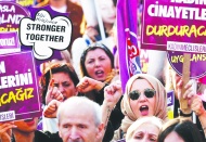 Türkiye’de kadınlar güvende değil!