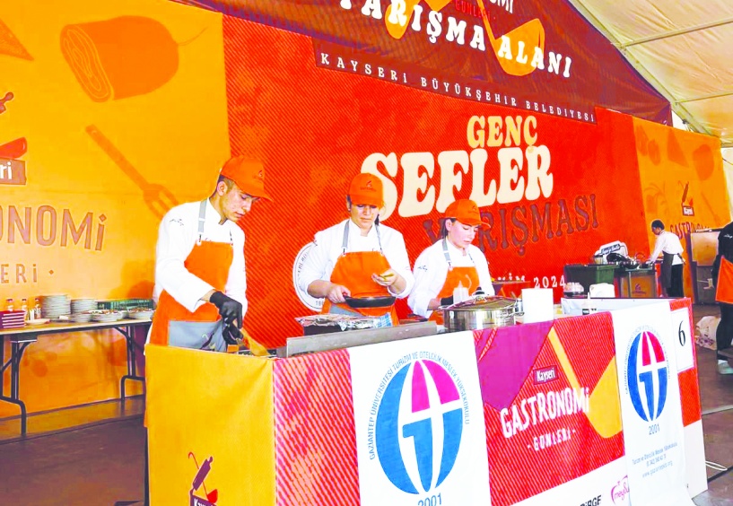 Üniversiteler arası yemek yarışmalarında derece aldılar