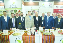 Antep’in yöresel ürünleri YÖREX Fuarında
