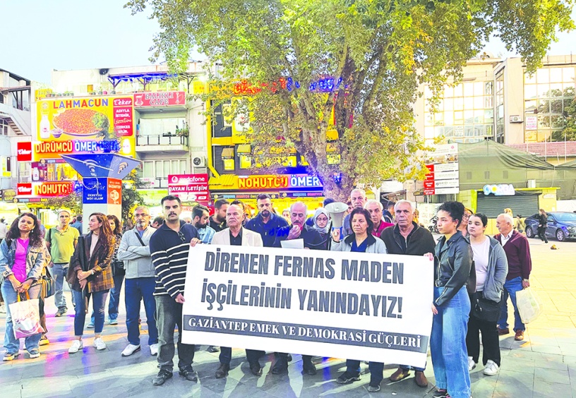 Hak isteyen her işçinin sesini boğmak istiyorlar
