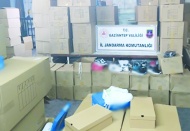 Antep’te 11 milyonluk sahte markalı ayakkabı operasyonu