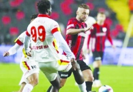 Gaziantep FK, 77 ve 82. Dakikadaki gollerle galip geldi