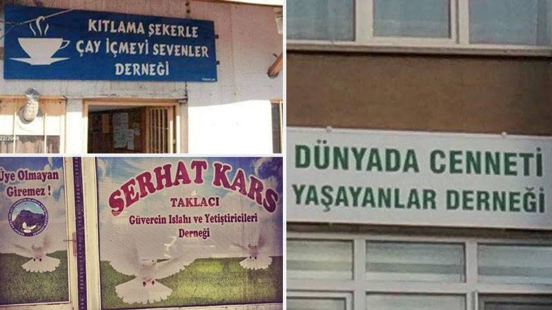 Dernek kurma işi çığırından çıktı