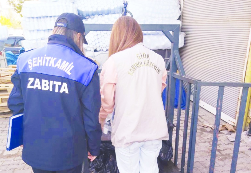 250 kilogram beyaz et imha edildi