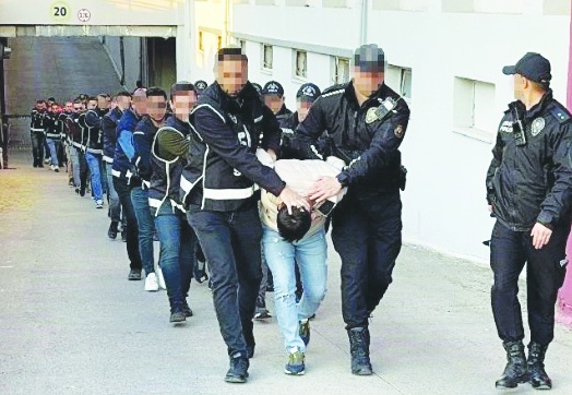 Antep’te organize suç örgütü operasyonu