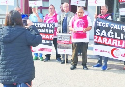 Gece çalışan ile gündüz çalışan arasında fark olmaması, ciddi bir eşitsizlik yaratıyor