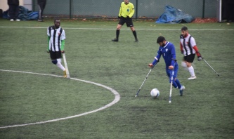 Ampute 5-0’lık galibiyetle başladı