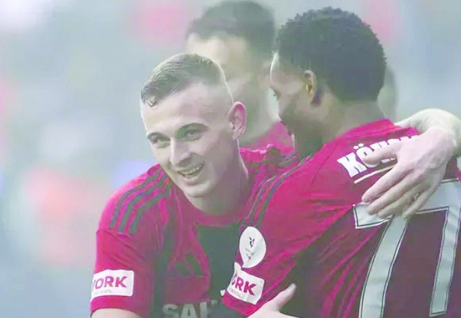 Gaziantep FK- iç sahada galibiyet serisini sürdürdü 2-0