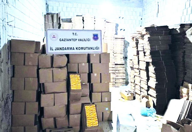 Nizip’te 7.5 milyon sahte bulyon ele geçirildi, vatandaşı zehirleyeceklerdi