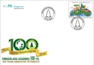 “Ormanlara Adanmış 100 Yıl” pulu tedavülde