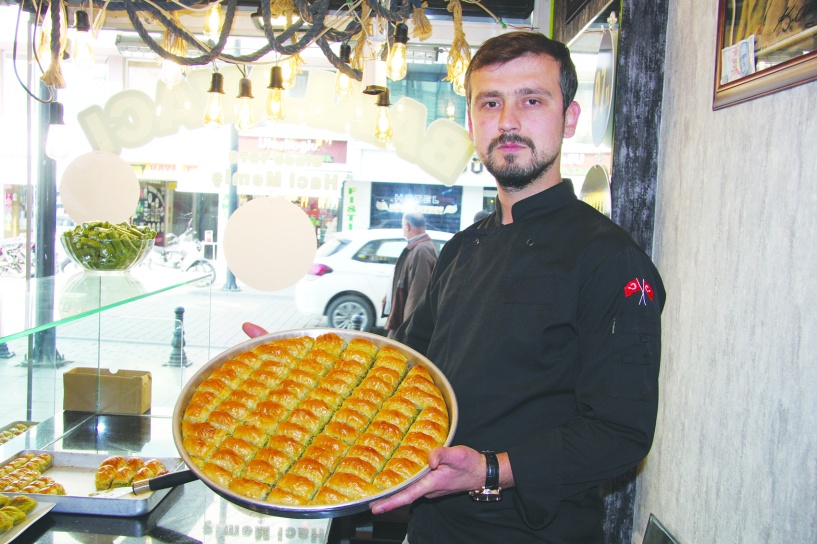 Vatandaşın baklava yemesi hayal