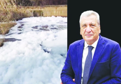 Çaydaki balıklar ölüyor, ağaçlar  kuruyor, vatandaşlar hasta oluyor