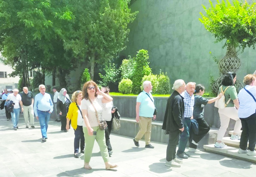 Kentte konaklayan turist sayısı arttı