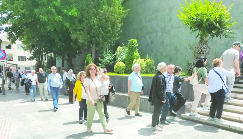 Kentte konaklayan turist sayısı arttı