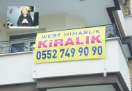Kiralık dairelerin yüzüne bakan yok