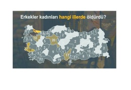Erkekler 2024'te en az 378 kadını öldürdü