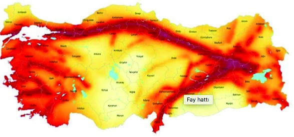 MTA Türkiye fay hattı haritası yenilendi, tehlikedeki 45 il ve 110 ilçe var