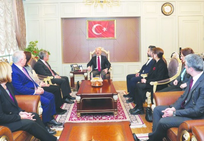 TÜSİAD Yönetim Kurulu 6 Şubat depremlerinin ikinci yıldönümünde Adıyaman'daydı